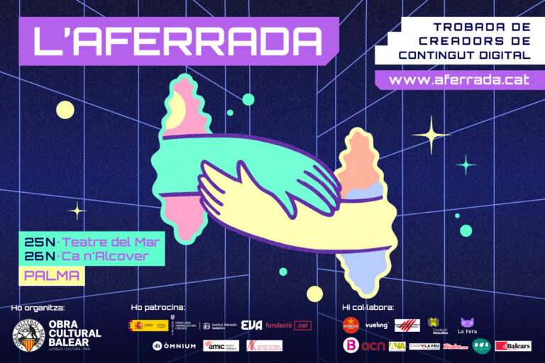 Neix L’Aferrada, la trobada de creadors de contingut digital impulsada per l’Obra Cultural Balear