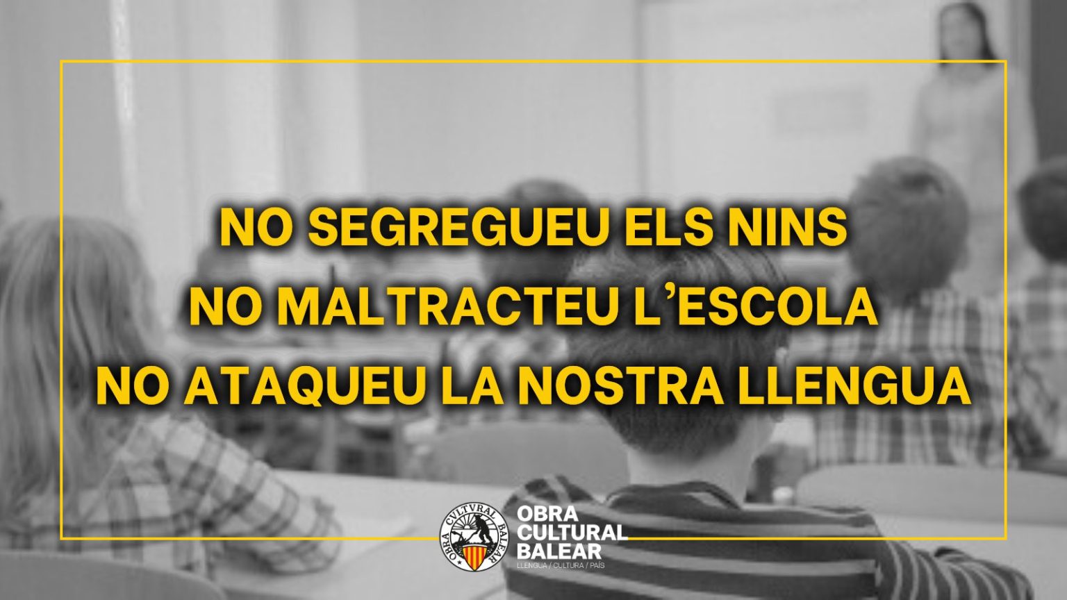 El conseller Vera continua confonent la comunitat educativa i no concreta com aplicarà el pla de segregació lingüística