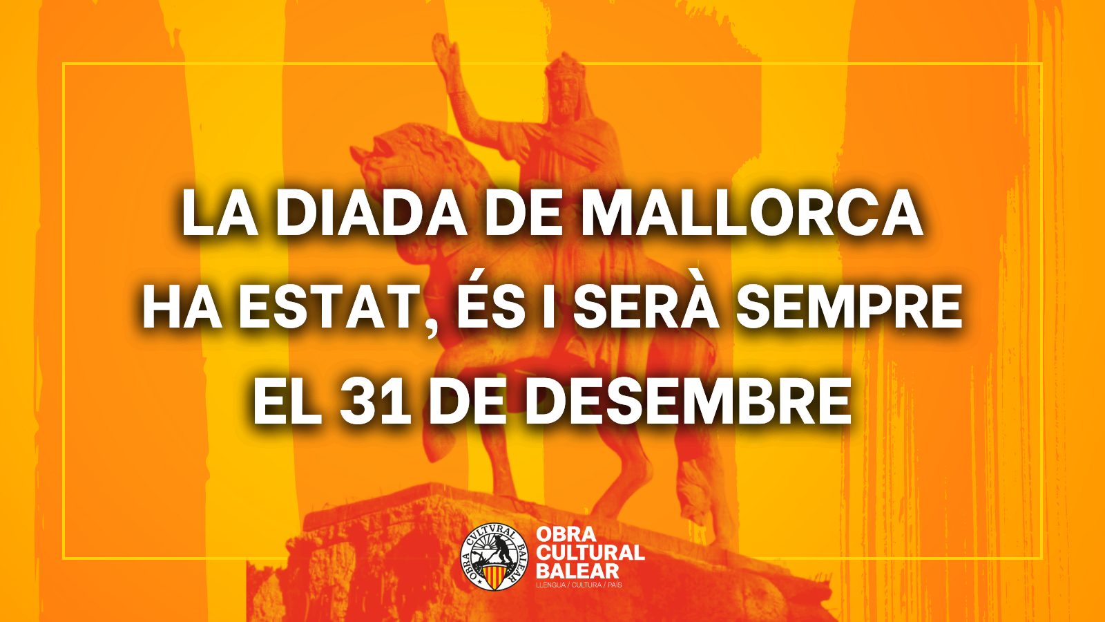 Un centenar d’historiadors dona suport al manifest de l’Obra Cultural Balear en defensa del 31 de desembre