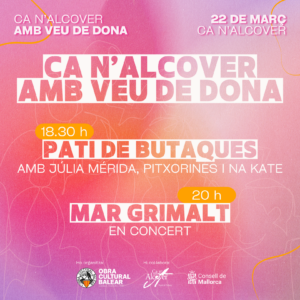 L’OCB presenta la segona edició de ‘Ca n’Alcover amb veu de dona’