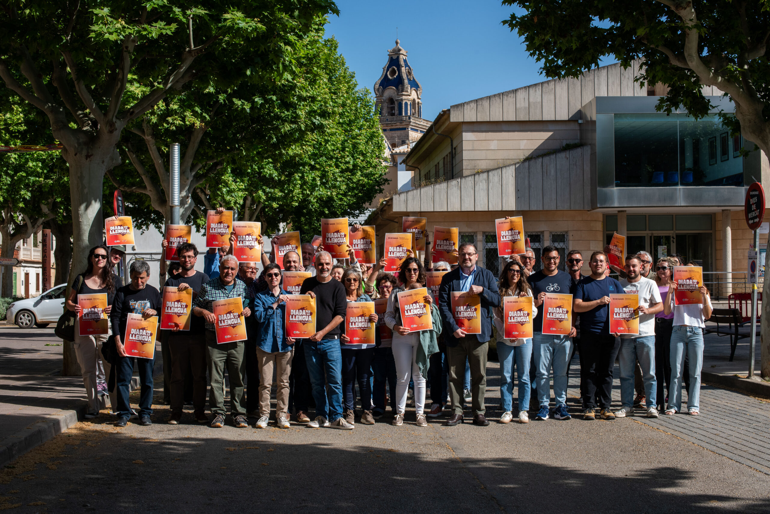 L’OCB i JxLL escalfen motors per celebrar la Diada per la Llengua, dia 10 de maig, a Santa Maria