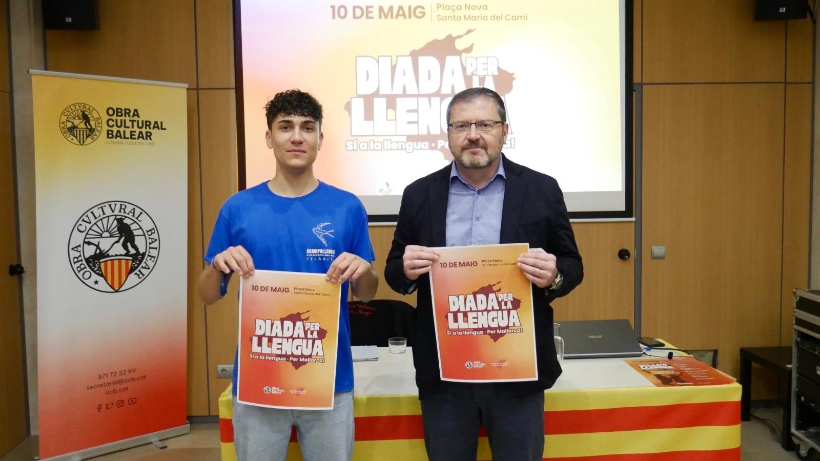 L’OCB i JxLL fan una crida a sortir massivament al carrer per la Diada per la Llengua del 10 de maig