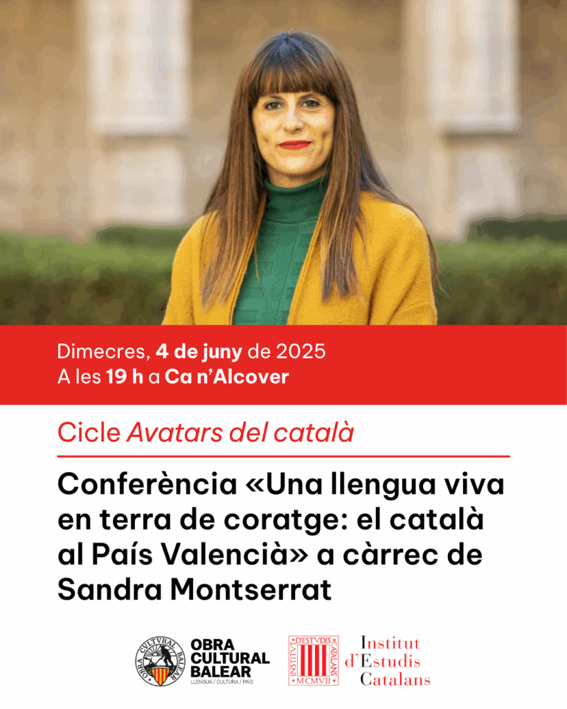 Conferència «Una llengua viva en terra de coratge: el català al País Valencià» del cicle Avatars del català