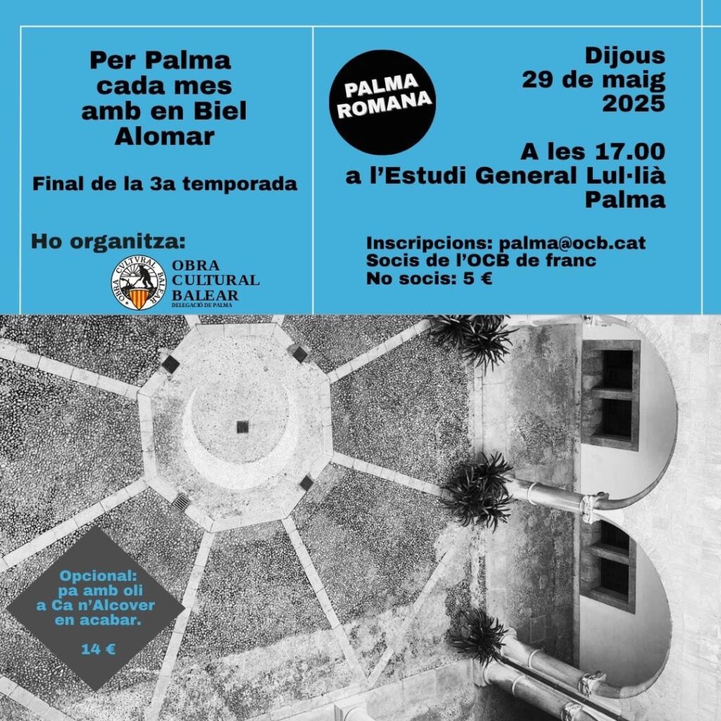 Per Palma cada mes – Palma romana