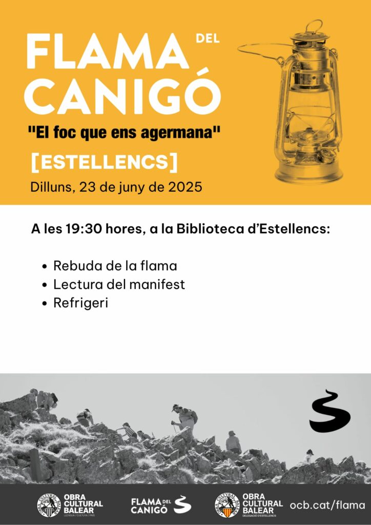 Flama del Canigó – Estellencs