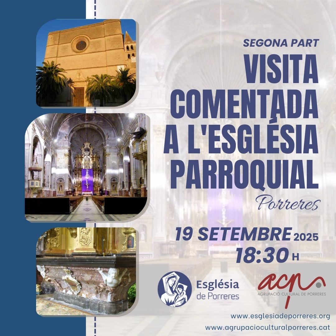 25.09.19 – Visita esglesia (PORRERES)