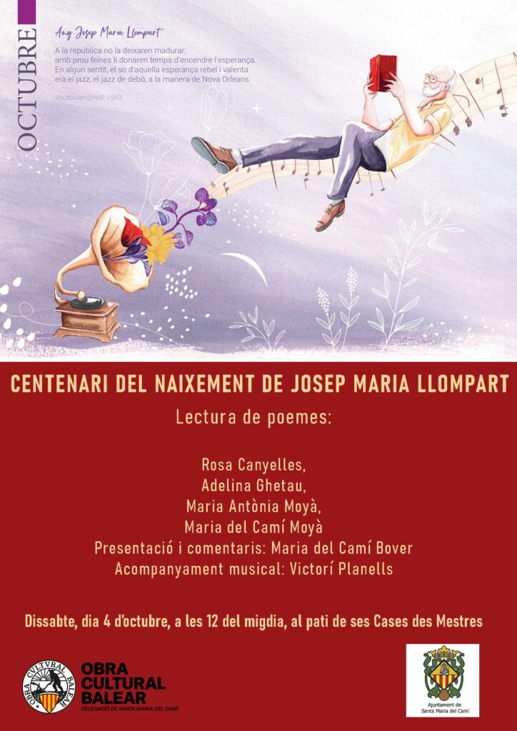 Any Llompart – Lectura de poemes