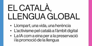 “El català, llengua global”, les jornades sobre llengua impulsades per l’OCB i el Congrés de Cultura Catalana