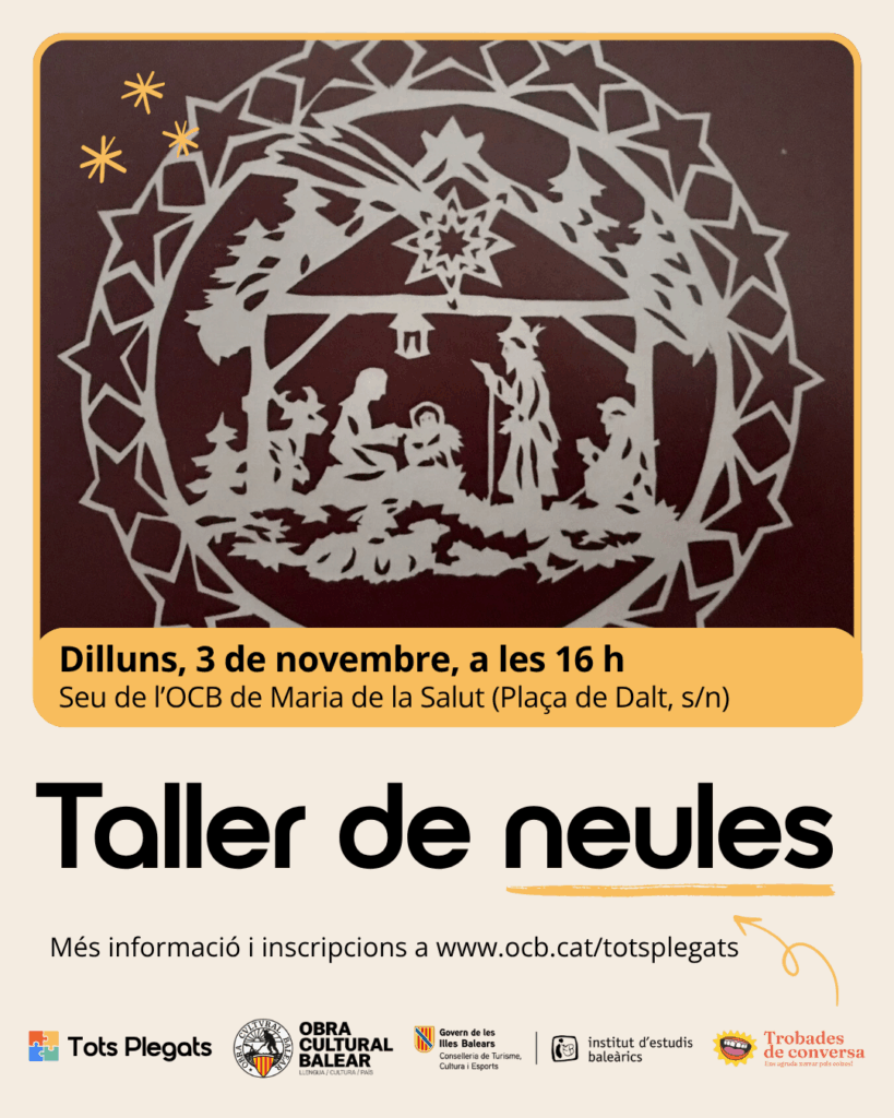 Taller de neules – Tots Plegats