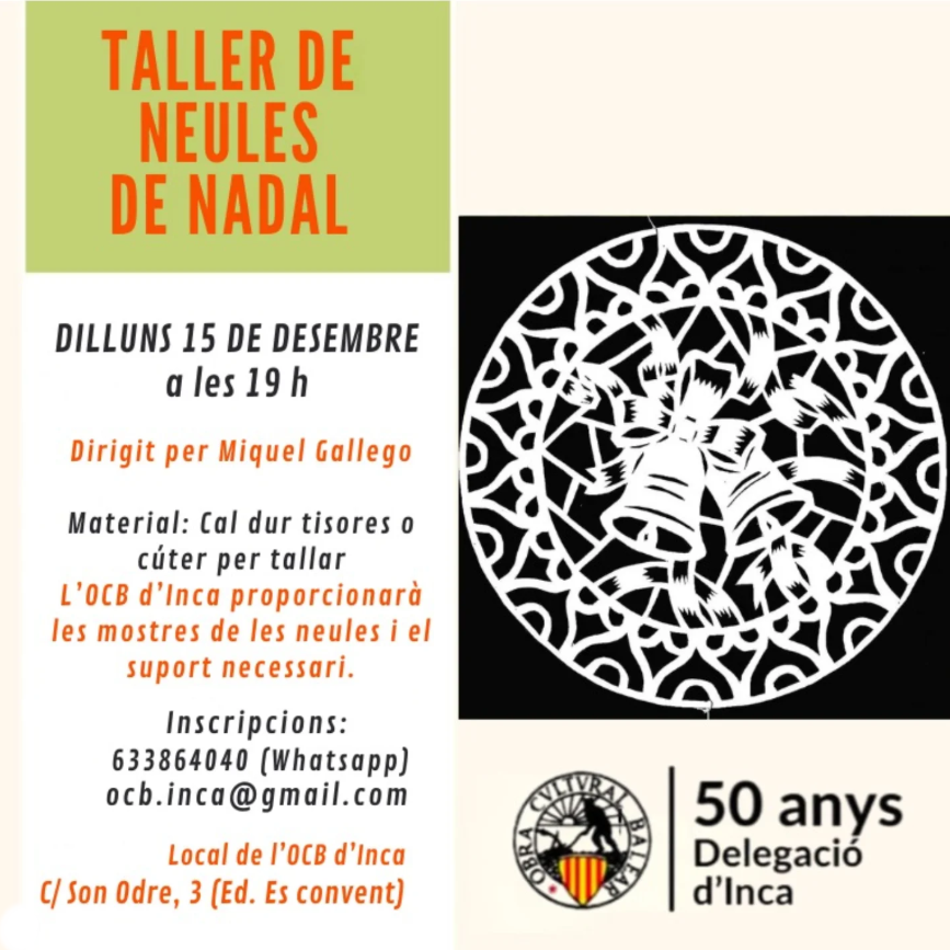Taller de neules