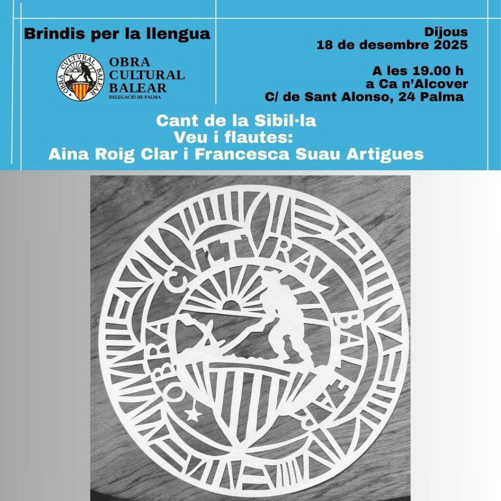 Brindis per la llengua i cant de la Sibil·la