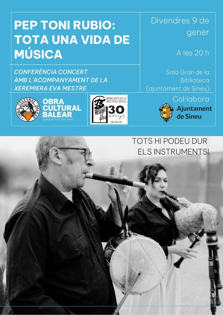 Pep Toni Rubio: tota una vida de música