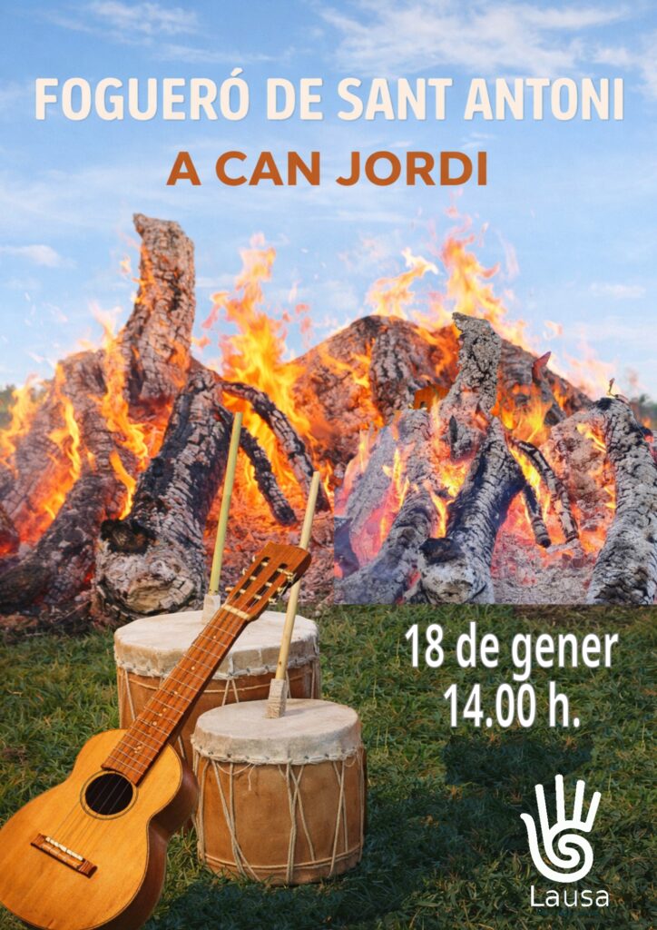 Fogueró de Sant Antoni a Can Jordi
