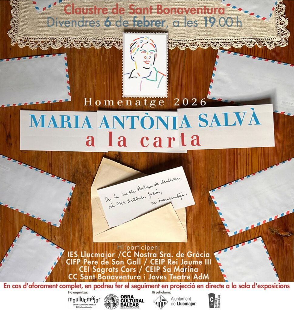 Homenatge “Maria Antònia Salvà a la carta”