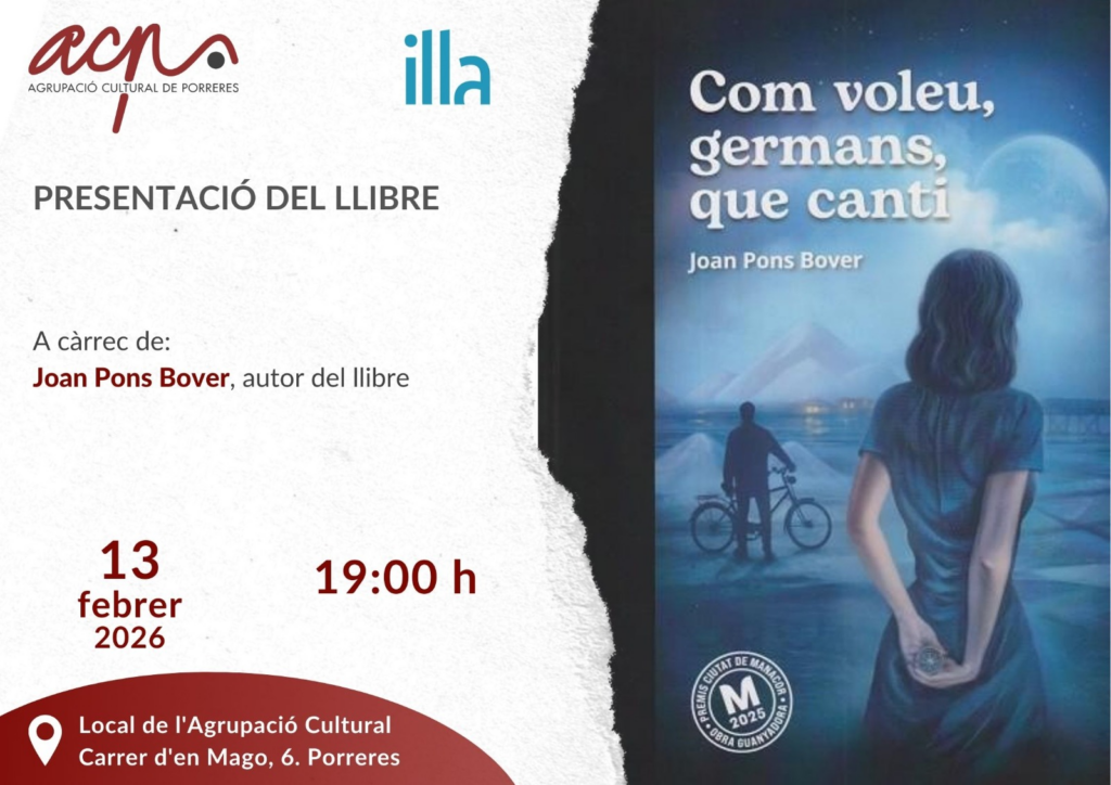 Presentació del llibre “Com voleu, germans, que canti” de Joan Pons