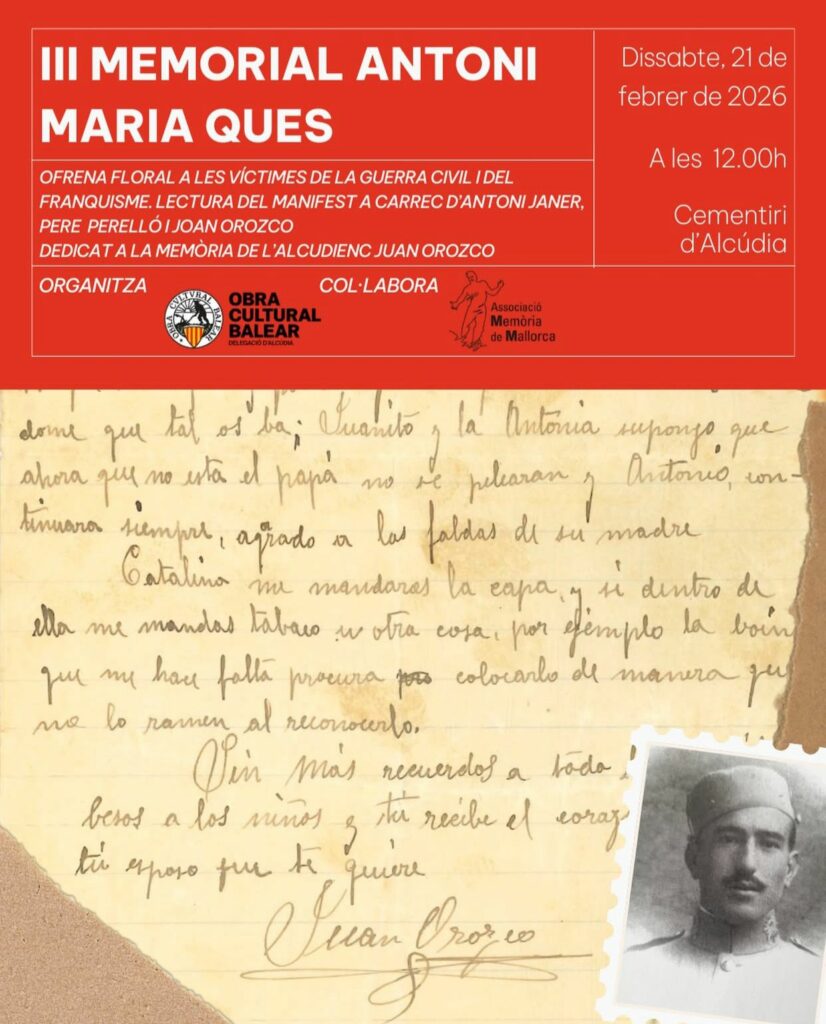 III Memorial Antoni Maria Ques