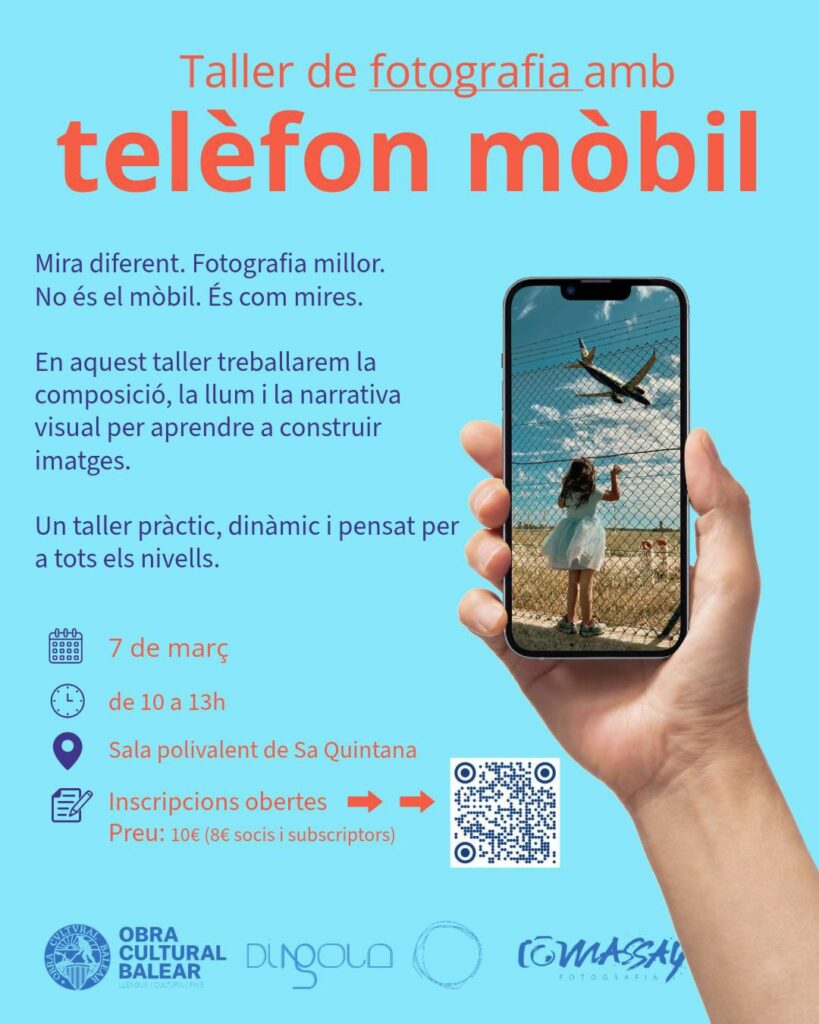 Taller de fotografia amb telèfon mòbil