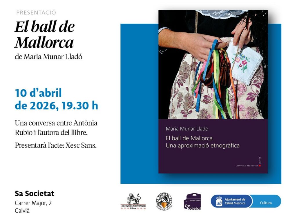 Presentació del llibre “El ball de Mallorca” de Maria Munar
