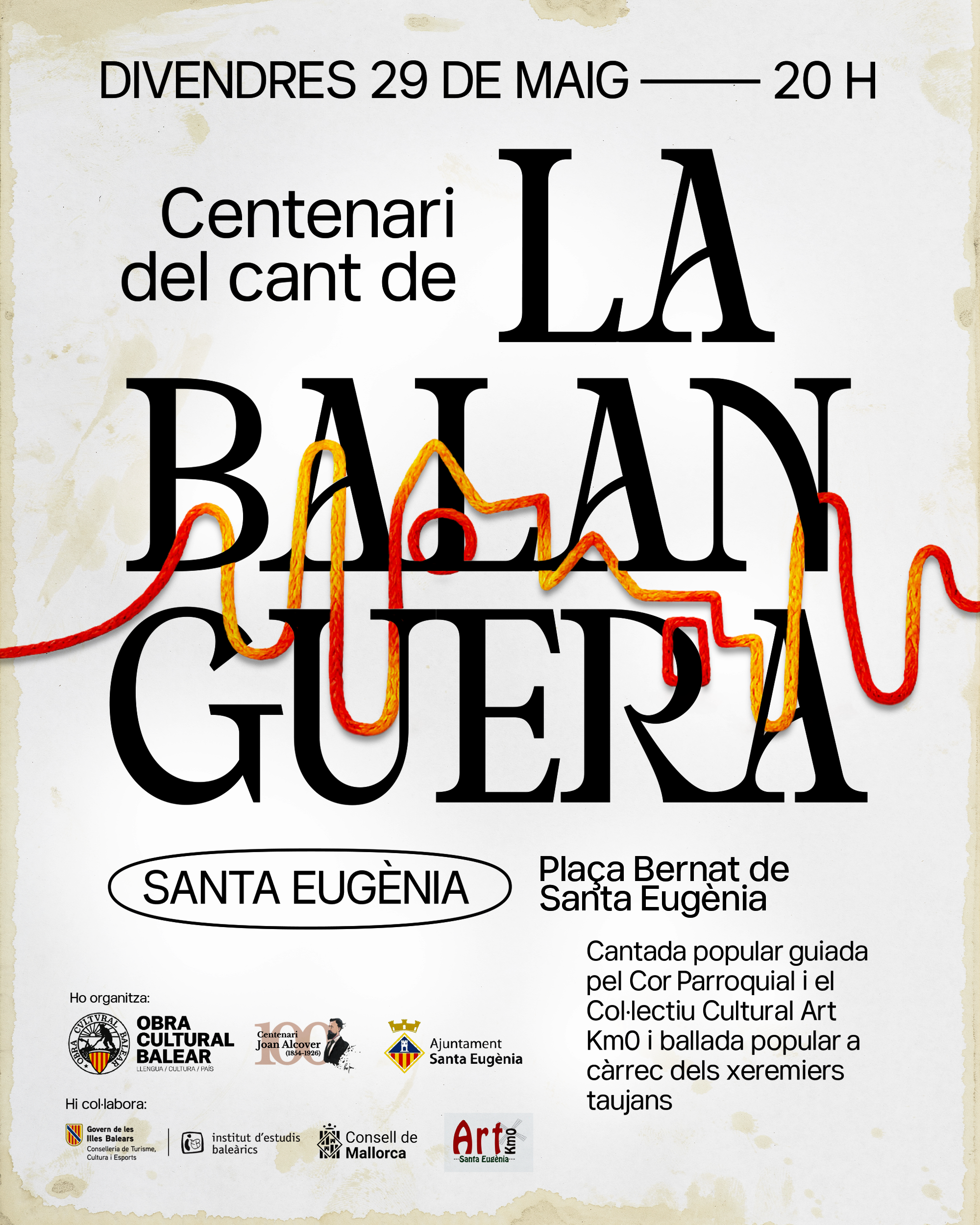 Cantada simultània de La Balanguera a Santa Eugènia