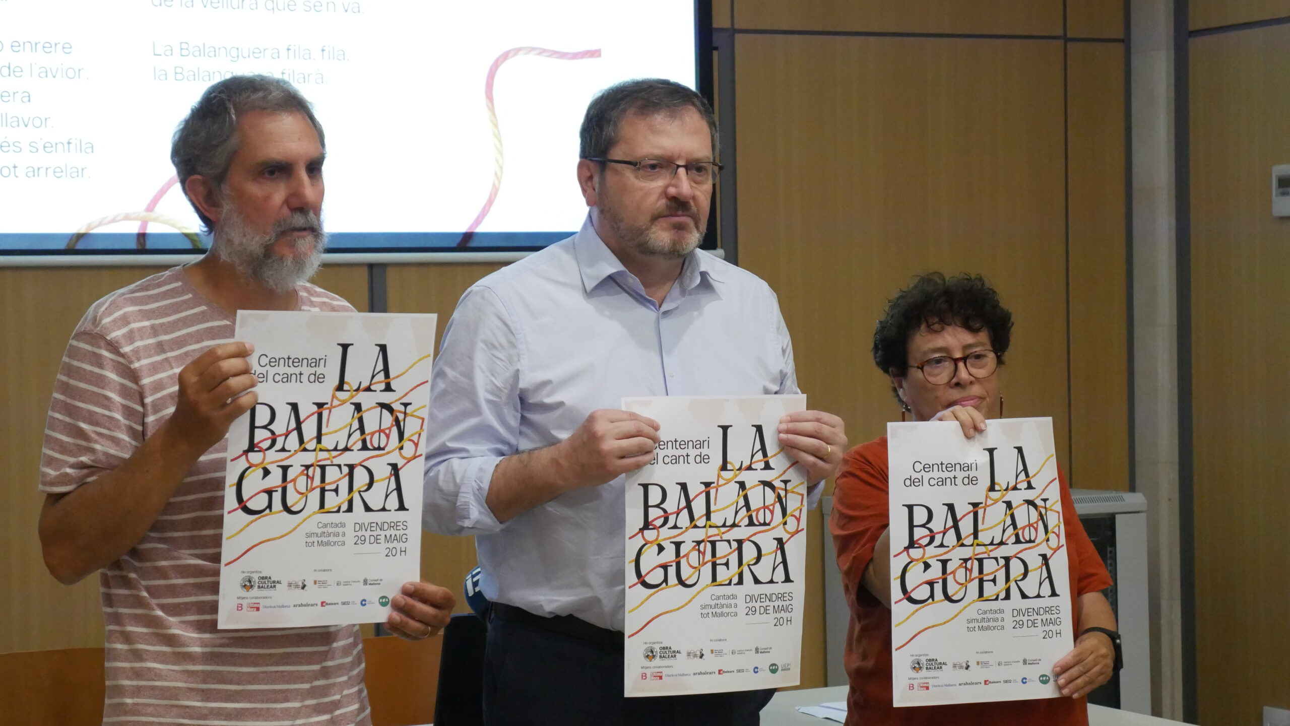 Mallorca a punt per a la cantada simultània de La Balanguera que convoca l’OCB dia 29 de maig