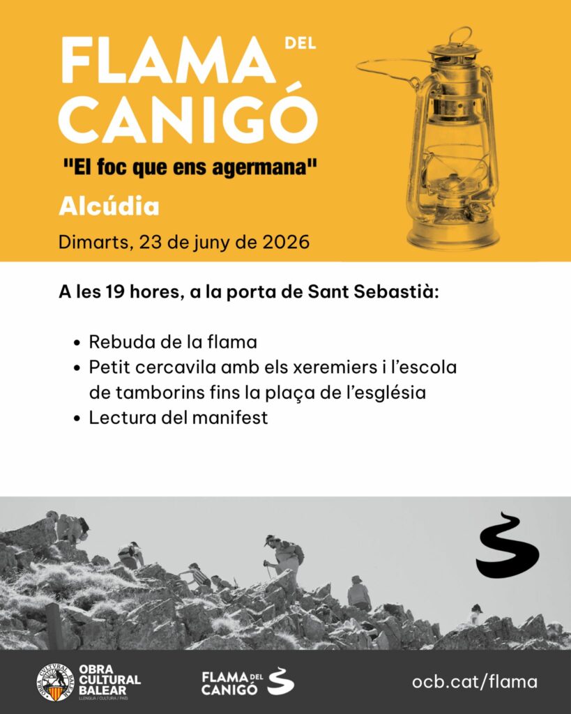 Flama del Canigó – Alcúdia