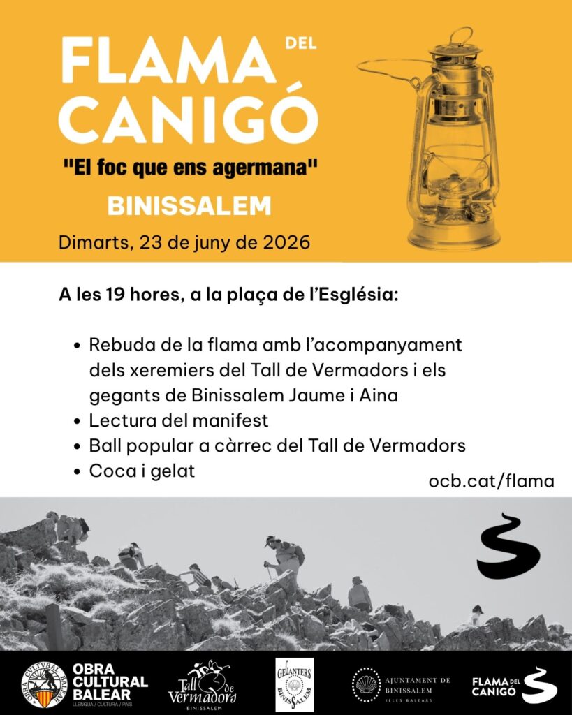 Flama del Canigó – Binissalem