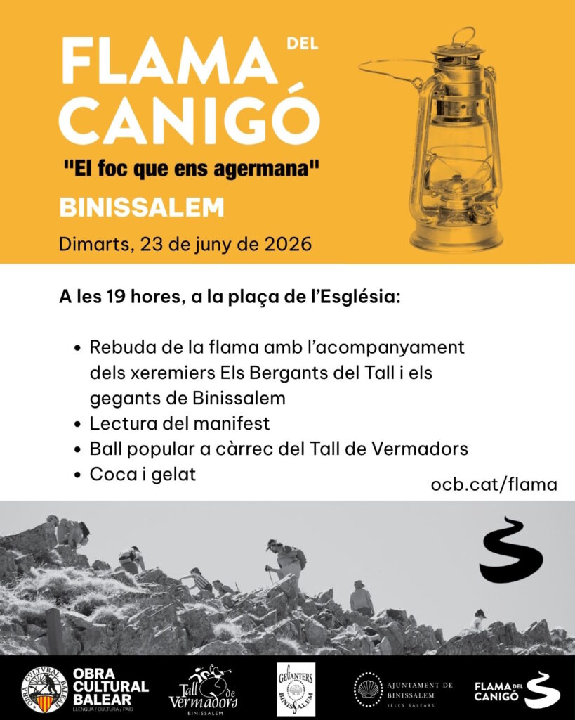 Flama del Canigó – Binissalem