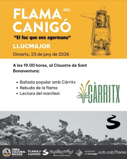 Flama del Canigó – Llucmajor