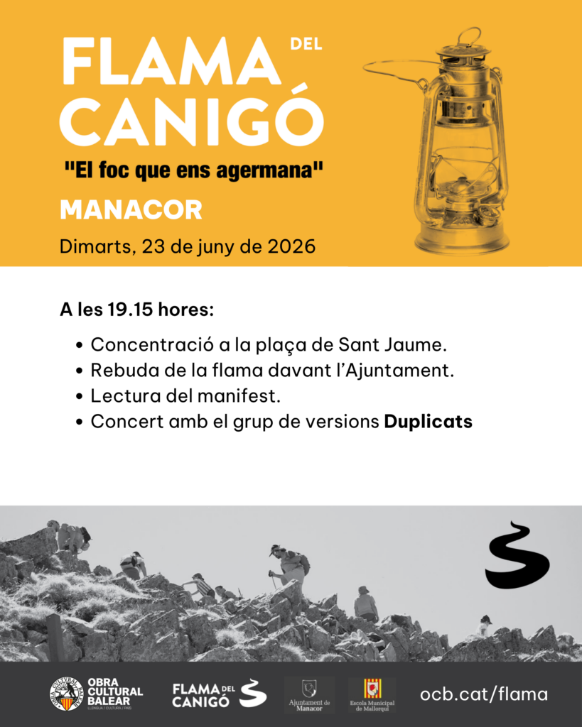 Flama del Canigó – Manacor