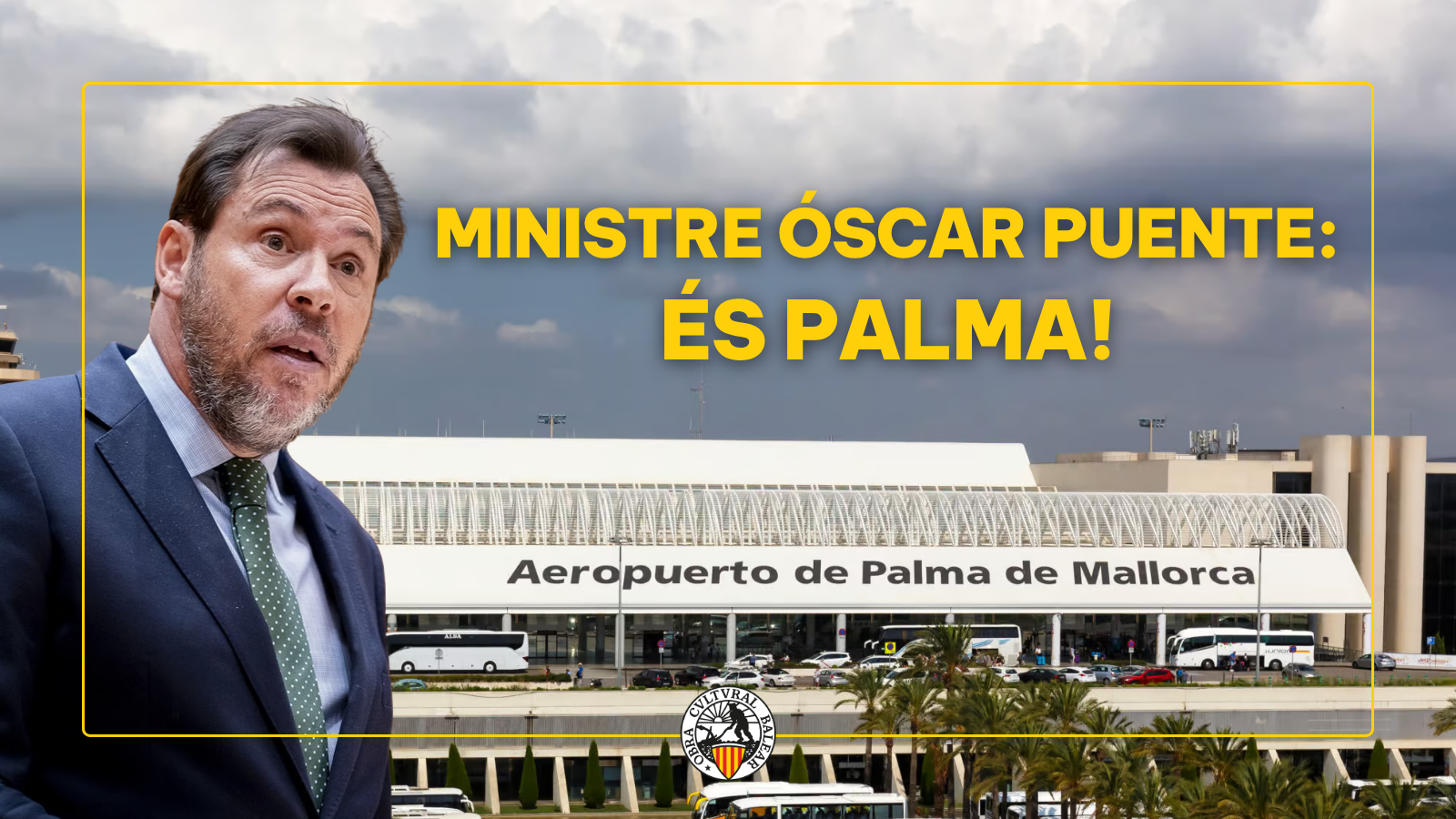 L’OCB torna a demanar al ministre de Transports que modifiqui la denominació de l’aeroport per adequar-lo a la toponímia oficial 