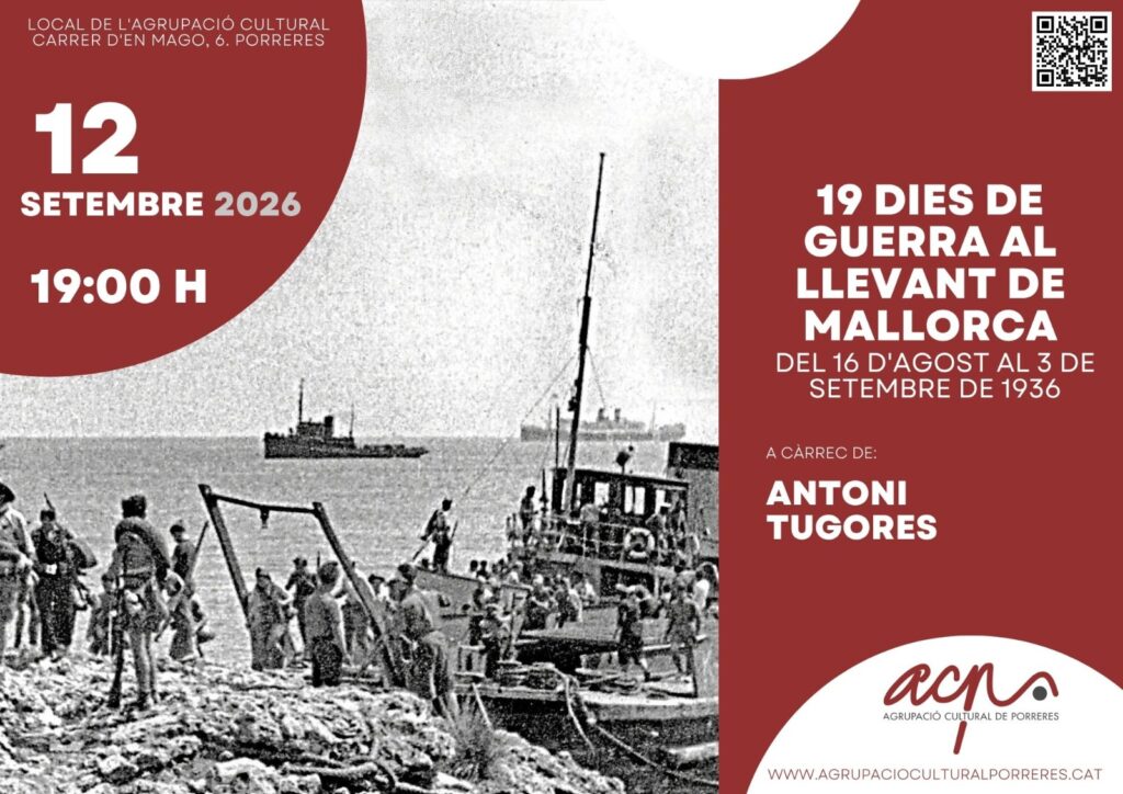 Conferència «19 dies de guerra al Llevant de Mallorca»