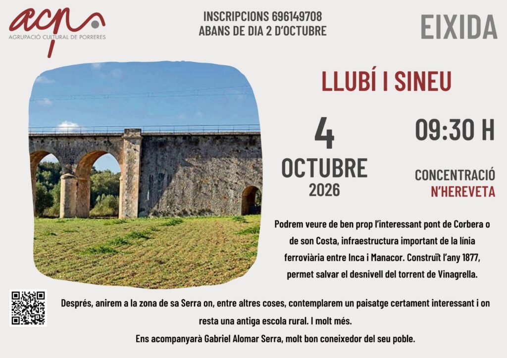 Eixida cultural a Llubí i Sineu