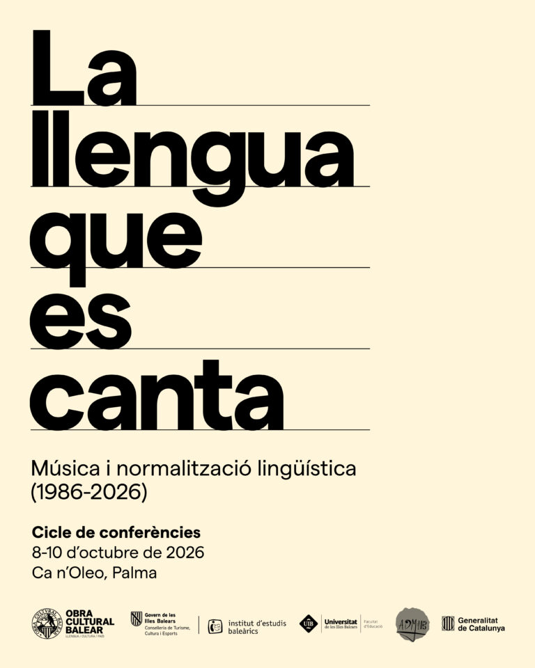 L’OCB organitza el cicle «La llengua que es canta» per reflexionar sobre quatre dècades de música i normalització lingüística