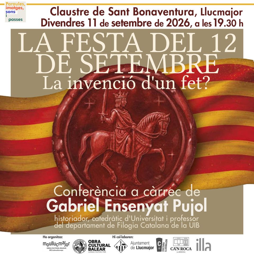 Conferència «La festa del 12 de setembre. La invenció d’un fet?»