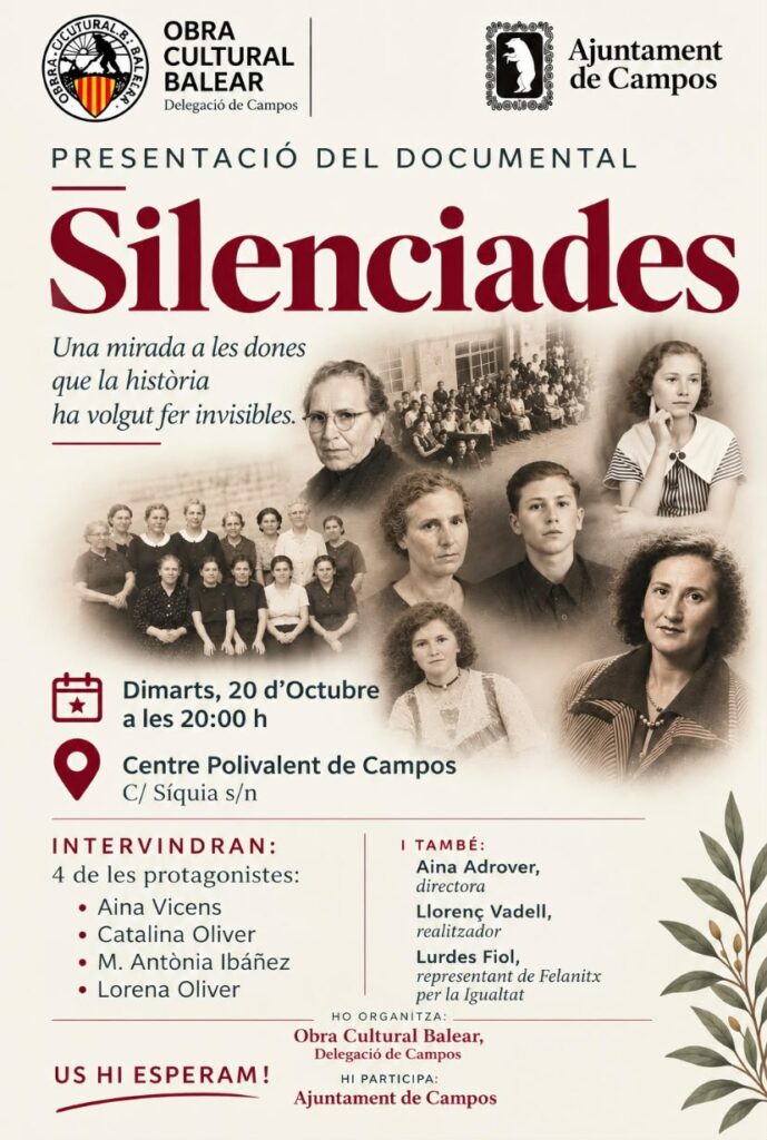 Presentació del documental «Silenciades»